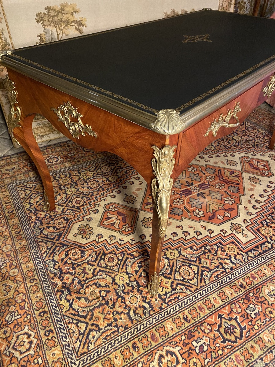 Bureau ministre de style Louis XV-photo-3
