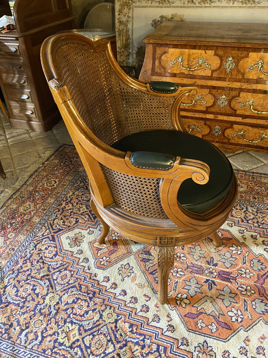 Fauteuil de bureau tournant -photo-3