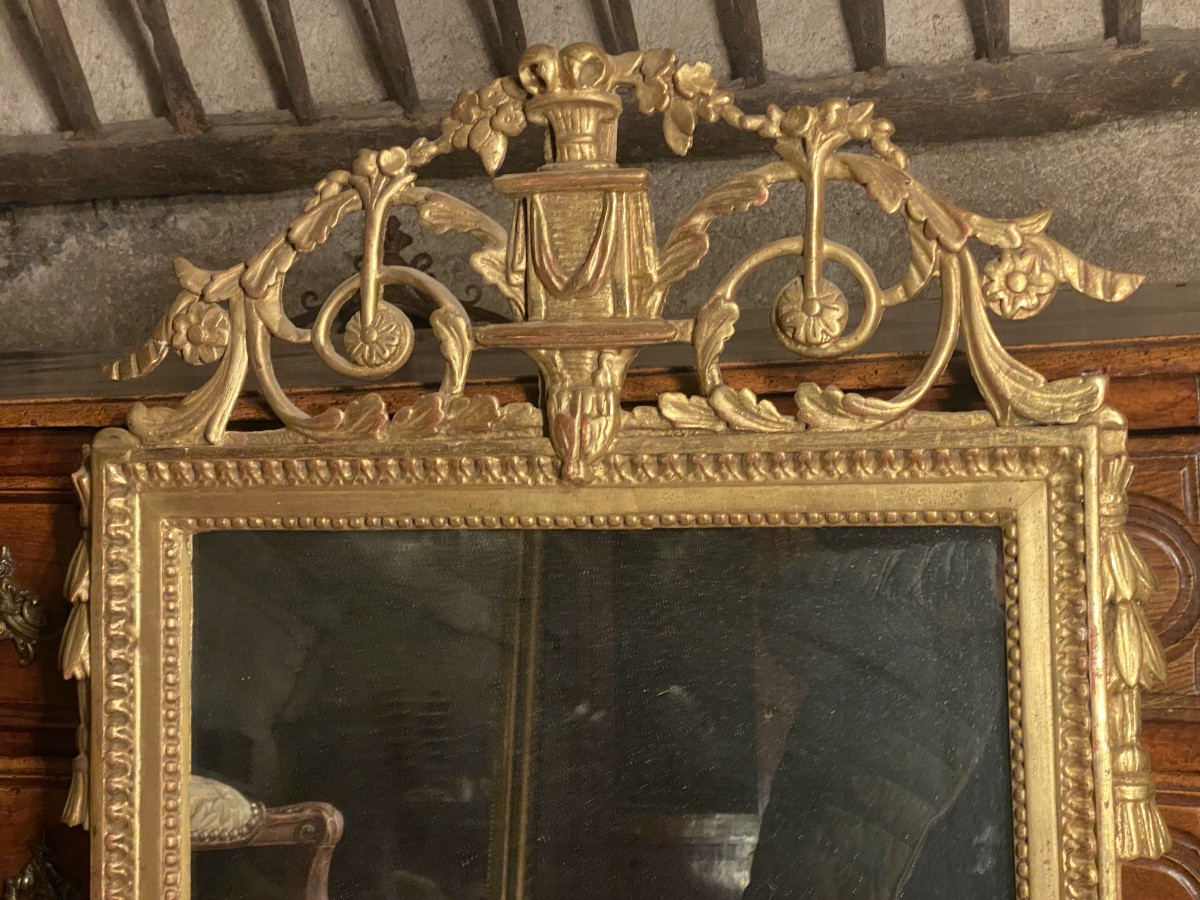 Miroir d’époque Louis XVI -photo-3