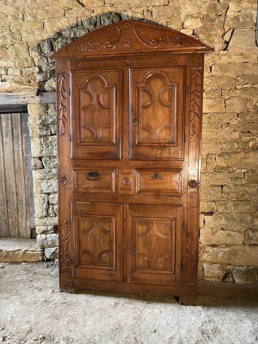 Armoire 4 portes d’époque XVIIe siècle -photo-2