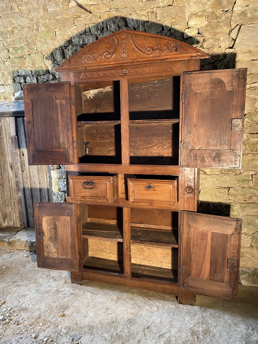 Armoire 4 portes d’époque XVIIe siècle -photo-4