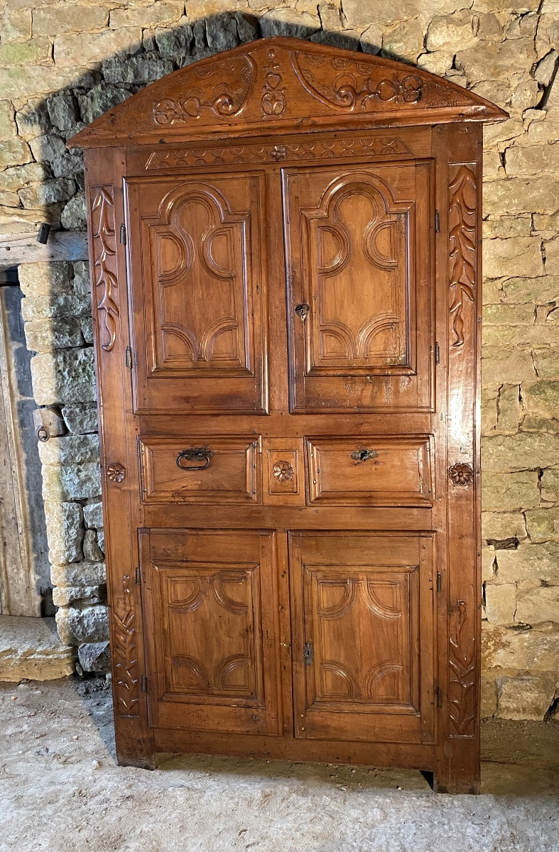 Armoire 4 portes d’époque XVIIe siècle -photo-5