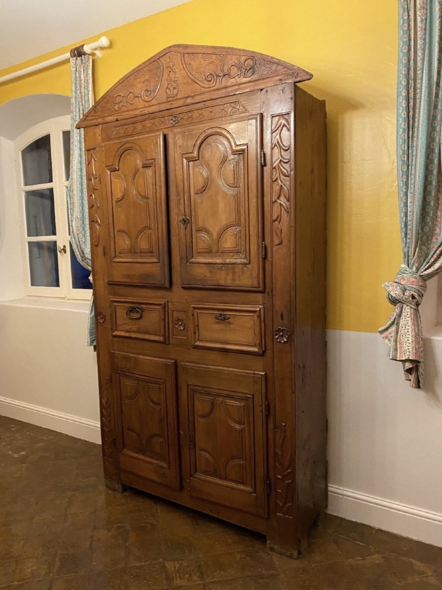 Armoire 4 portes d’époque XVIIe siècle -photo-6