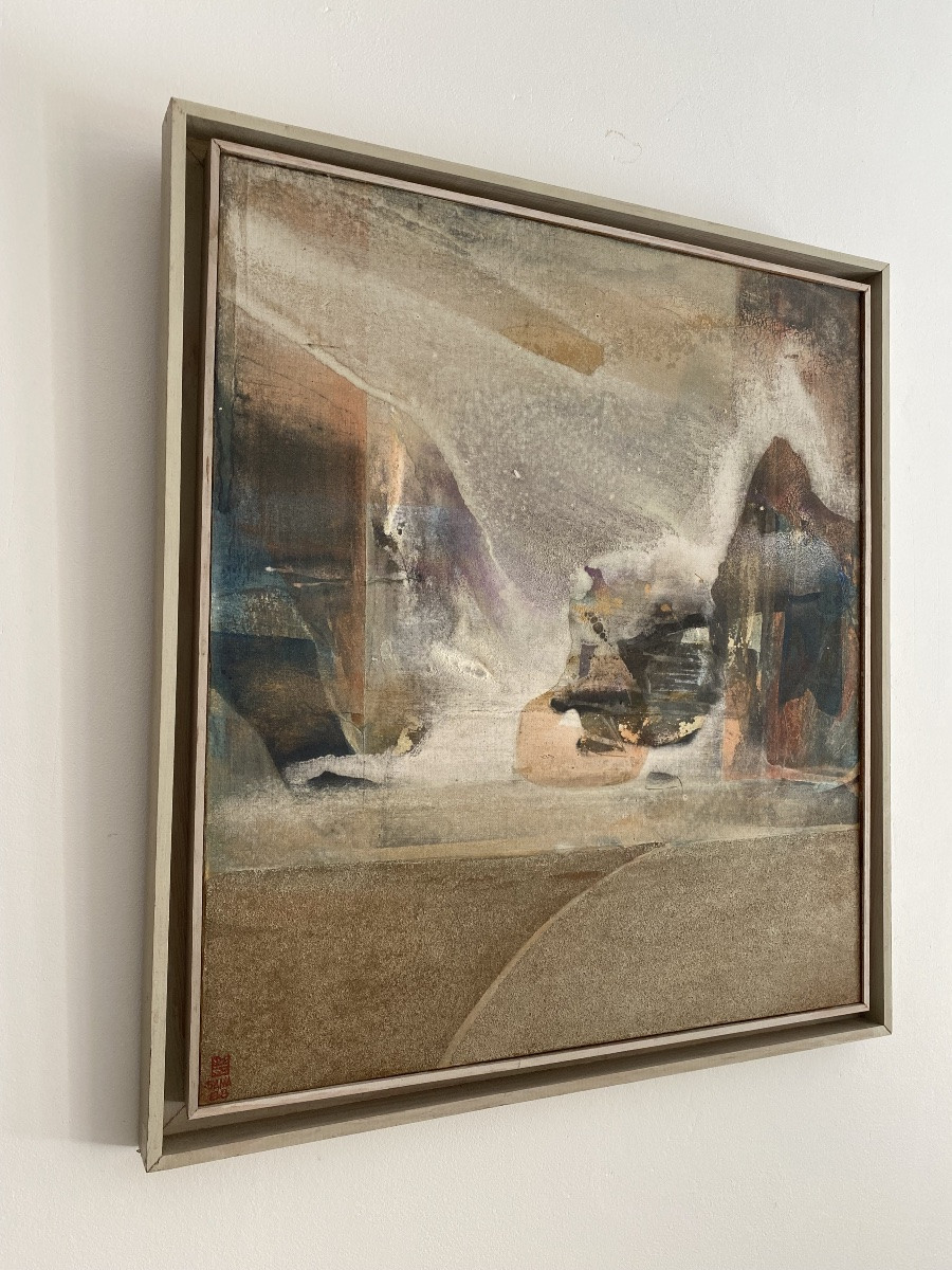 SAMA . Huile sur panneau -photo-2