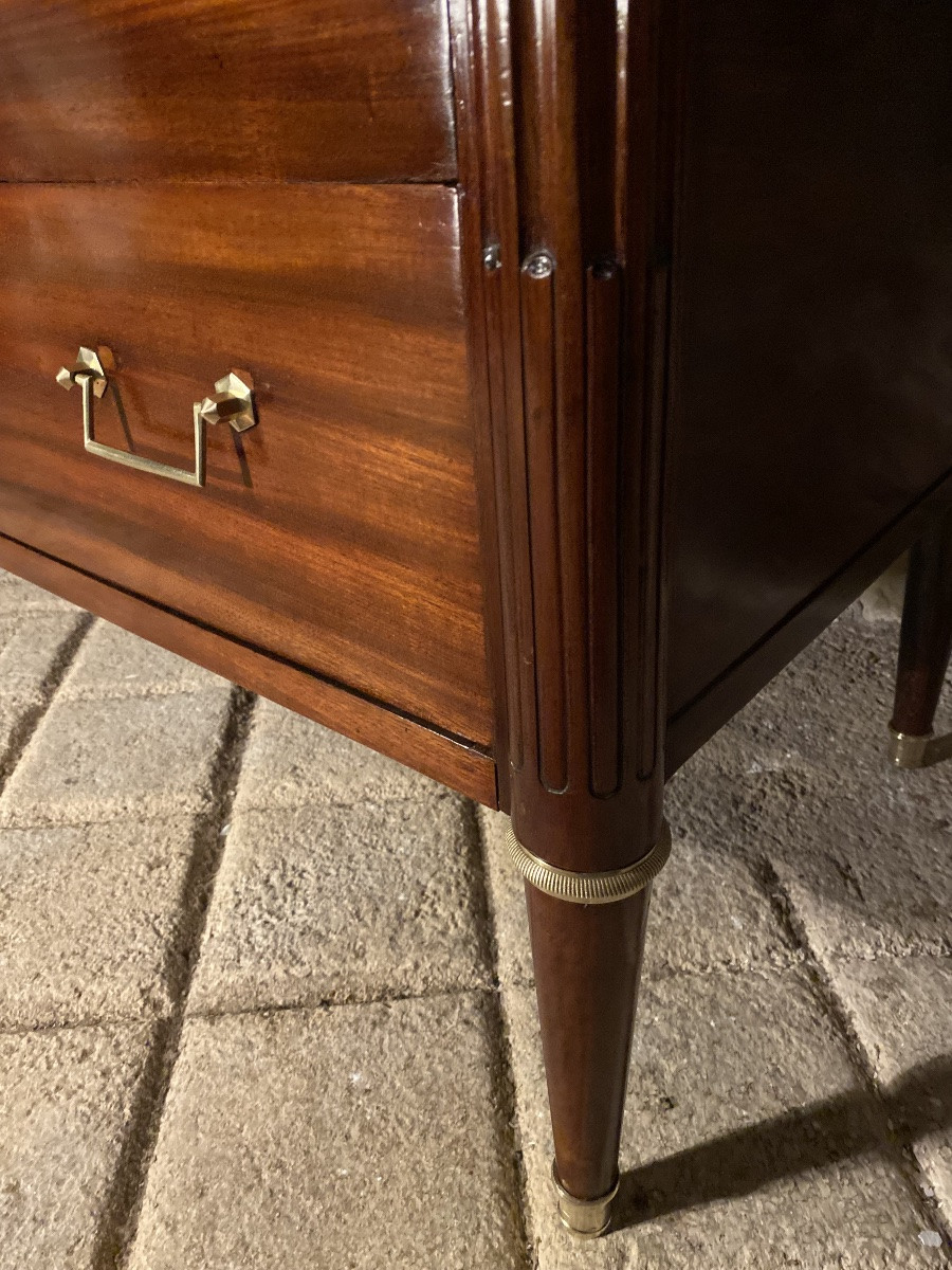 Louis XVI Period Chest Of Drawers, Stamped-photo-1