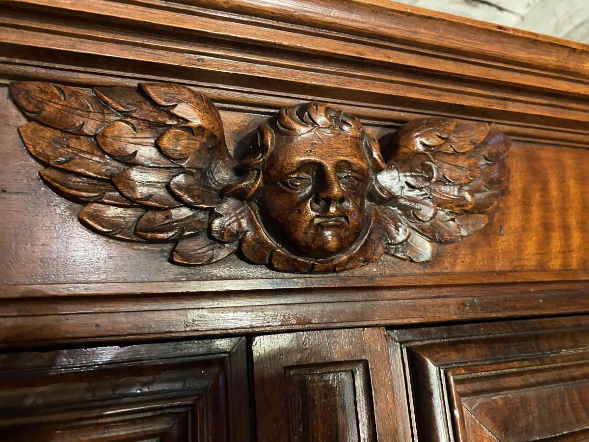 Petit Buffet deux corps à retrait -photo-7