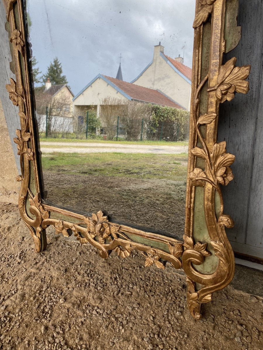 Miroir Provençal XVIII ème siècle -photo-3
