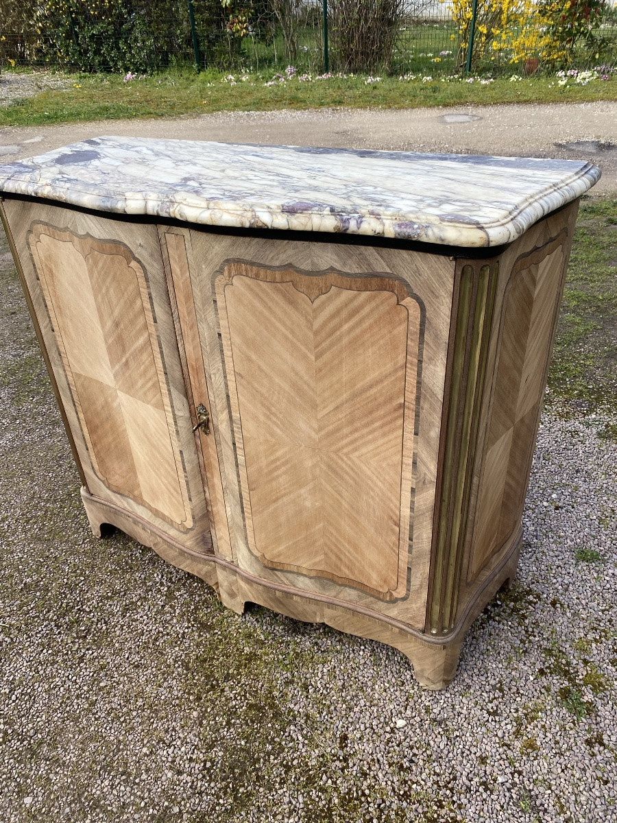 Curved Marquetry Buffet -photo-2