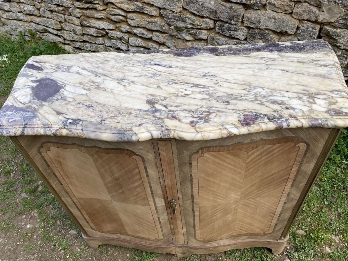 Curved Marquetry Buffet -photo-4