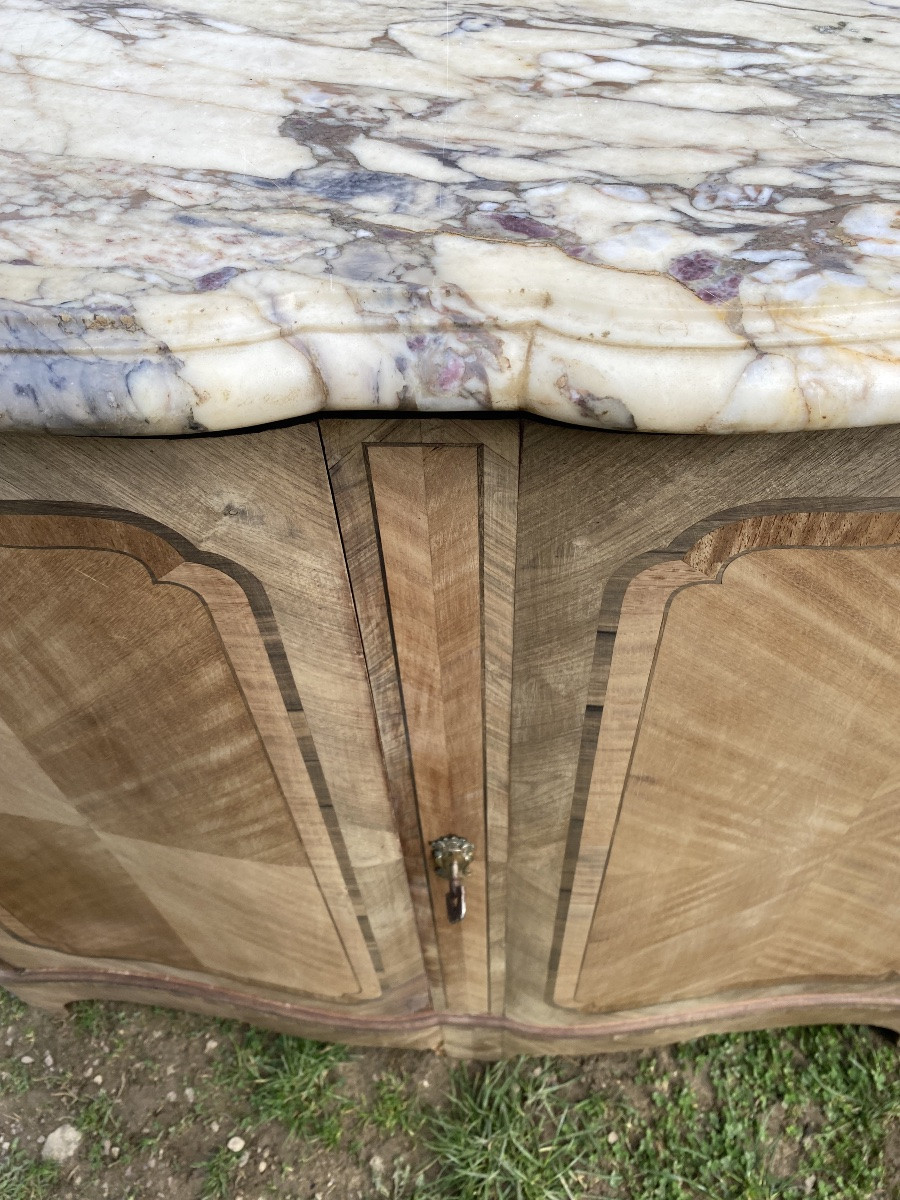 Curved Marquetry Buffet -photo-5