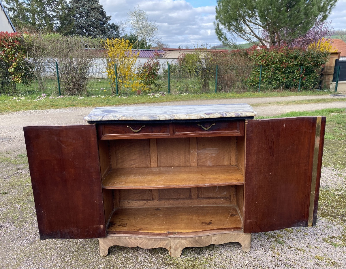 Curved Marquetry Buffet -photo-6
