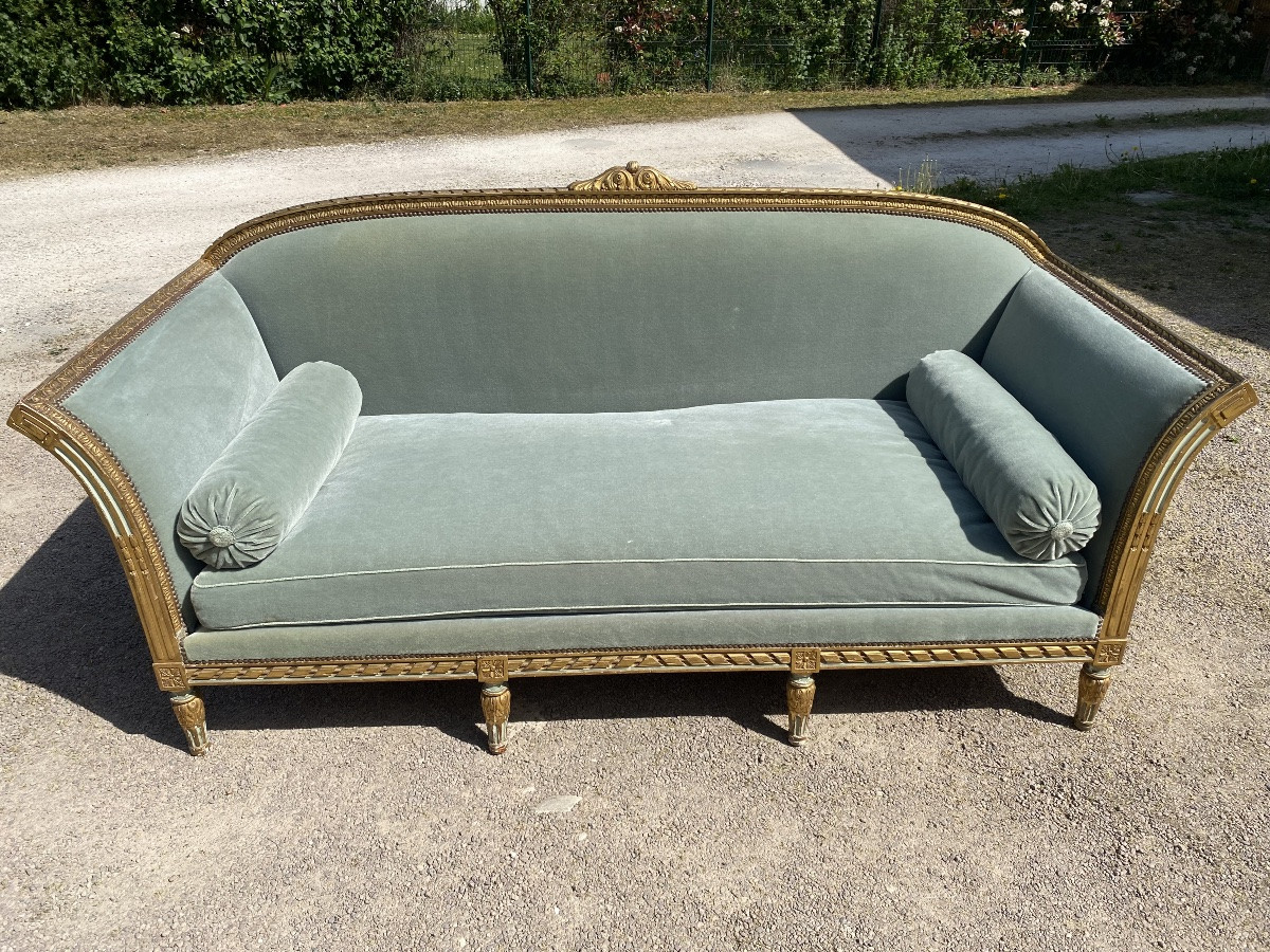 Louis XVI Style Large Sofa-photo-2