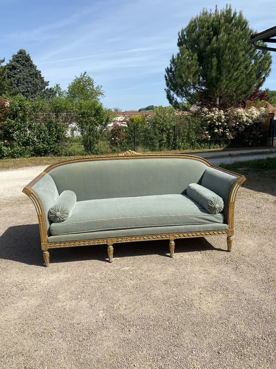 Louis XVI Style Large Sofa-photo-3