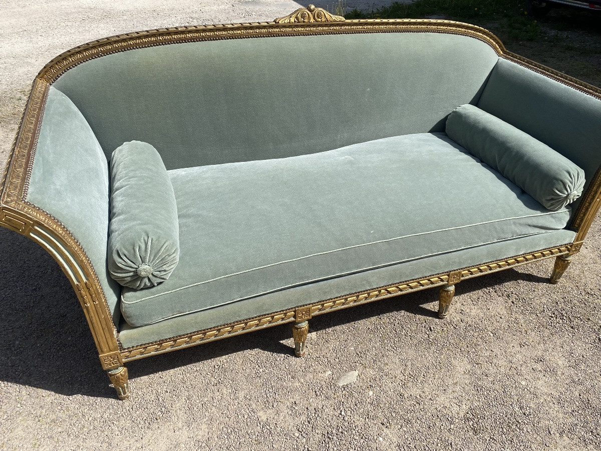 Louis XVI Style Large Sofa-photo-4