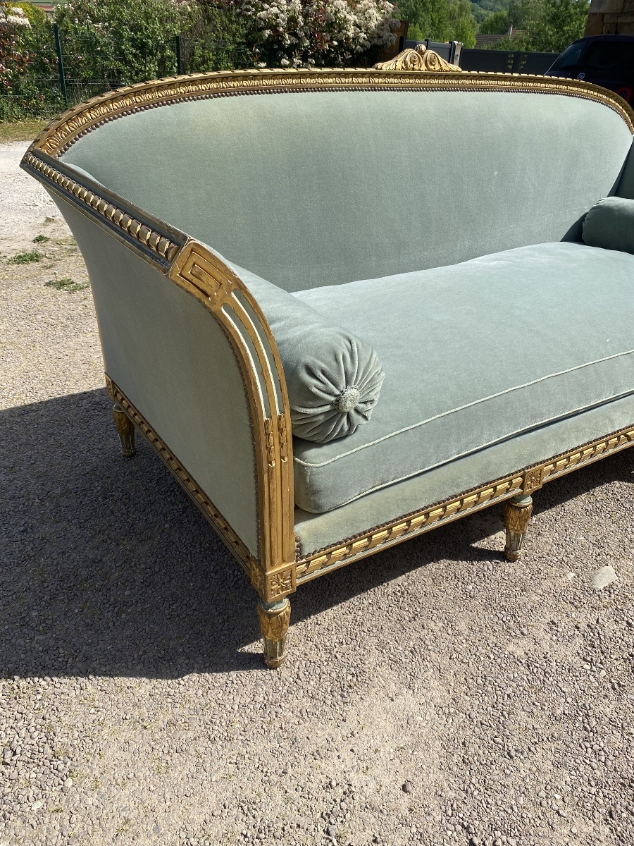 Louis XVI Style Large Sofa-photo-4