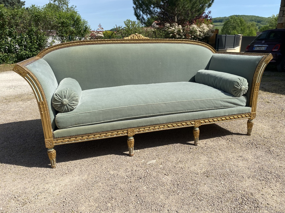 Louis XVI Style Large Sofa