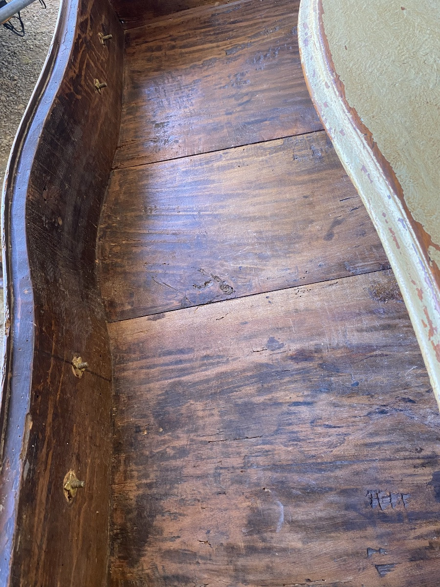 Commode d’époque Louis XV patinée-photo-7