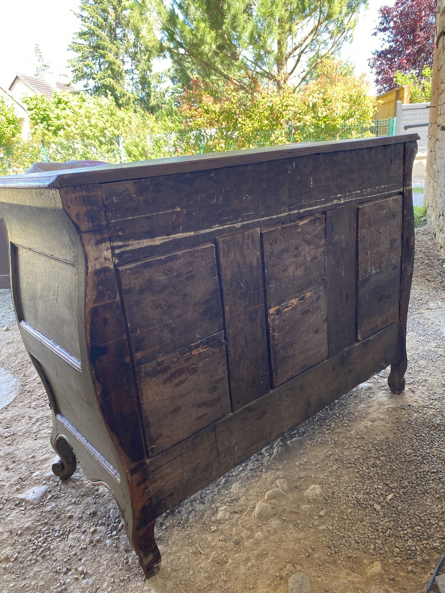 Commode d’époque Louis XV patinée-photo-8