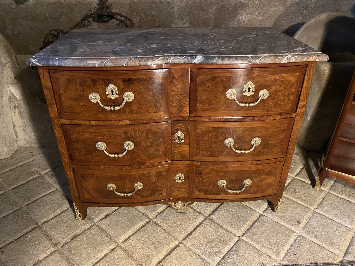 Louis XIV-era Chest Of Drawers -photo-3