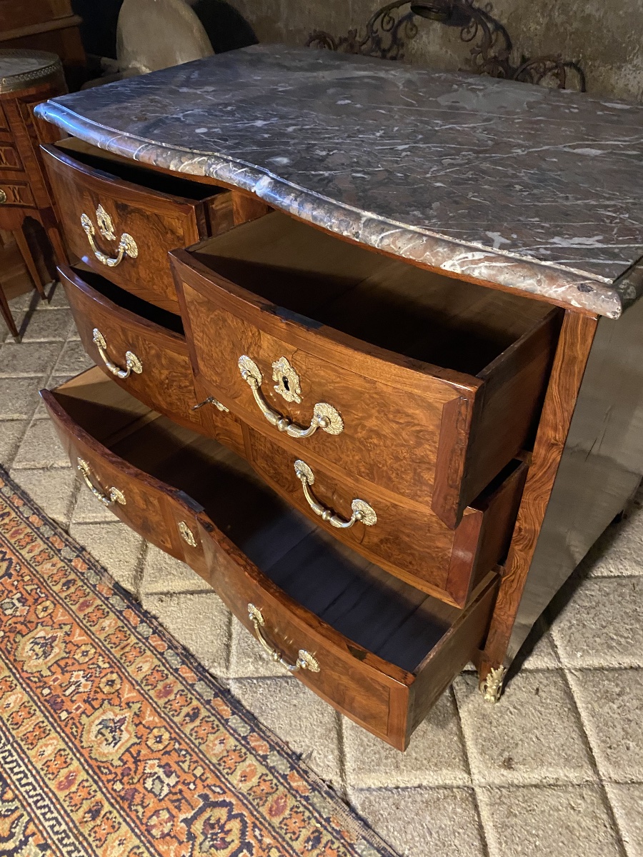 Petite Commode d’époque Louis XIV -photo-4