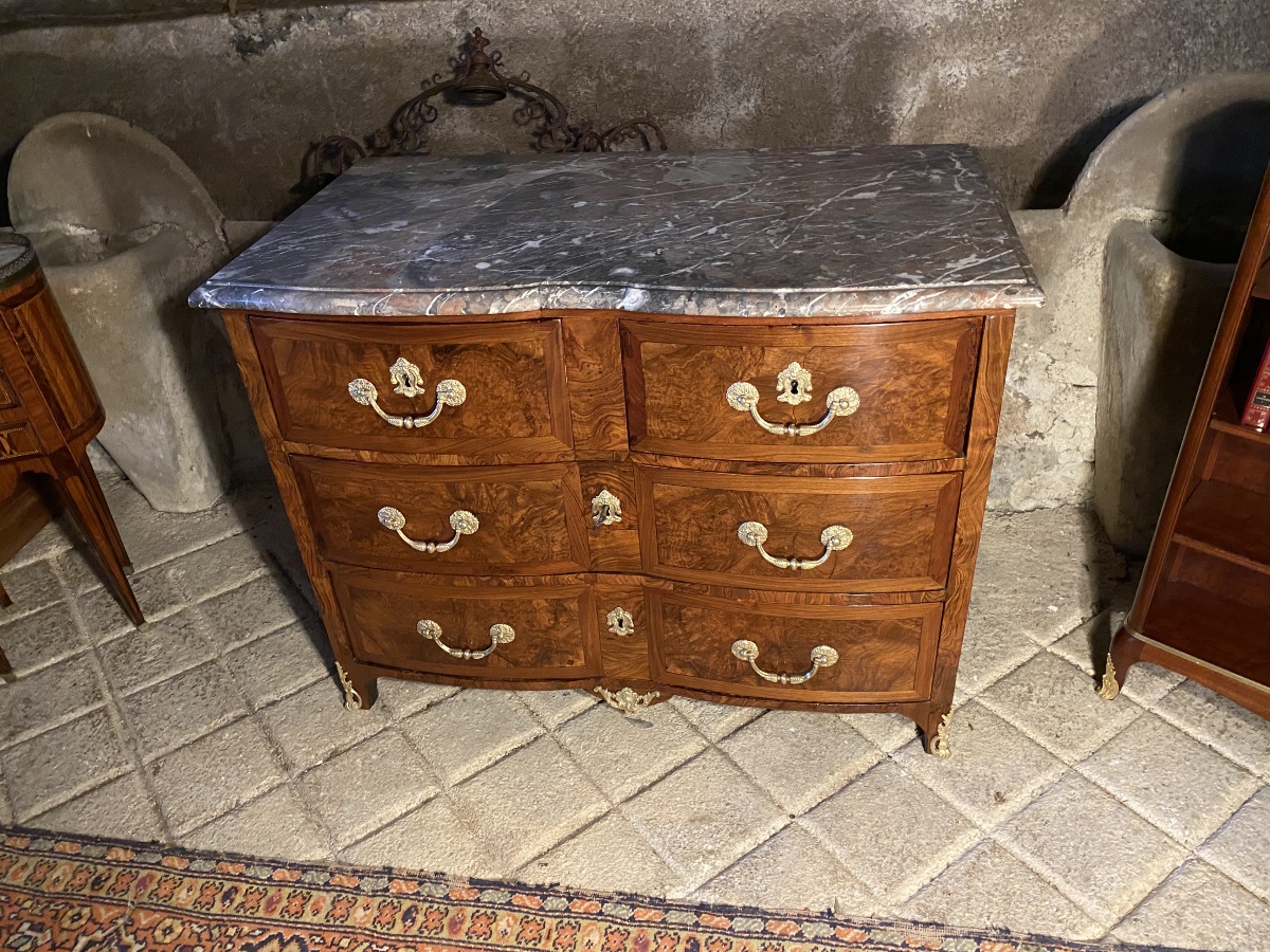 Petite Commode d’époque Louis XIV -photo-5