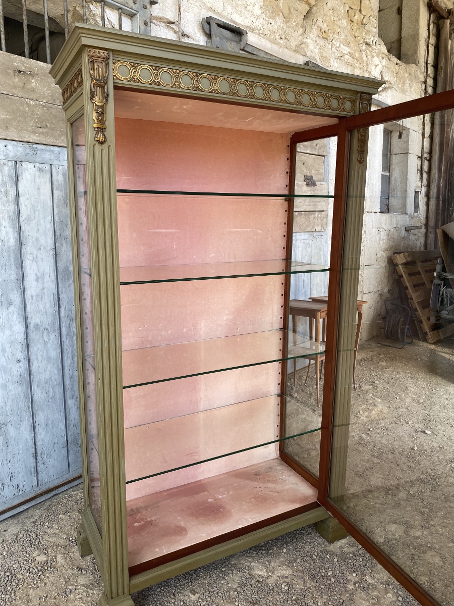Vitrine / Argentier style Louis XVI -photo-4
