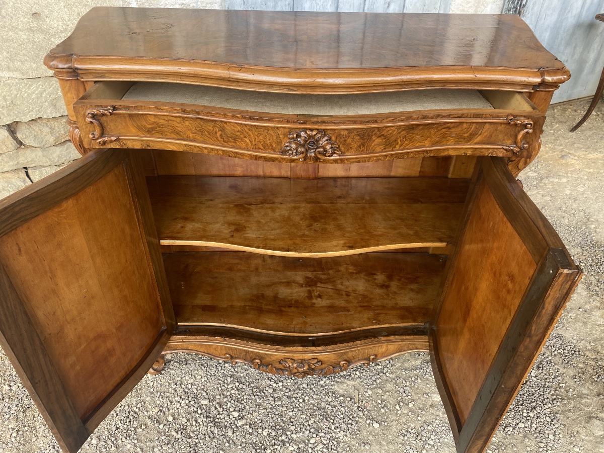 Napoleon III Sideboard In Walnut -photo-5