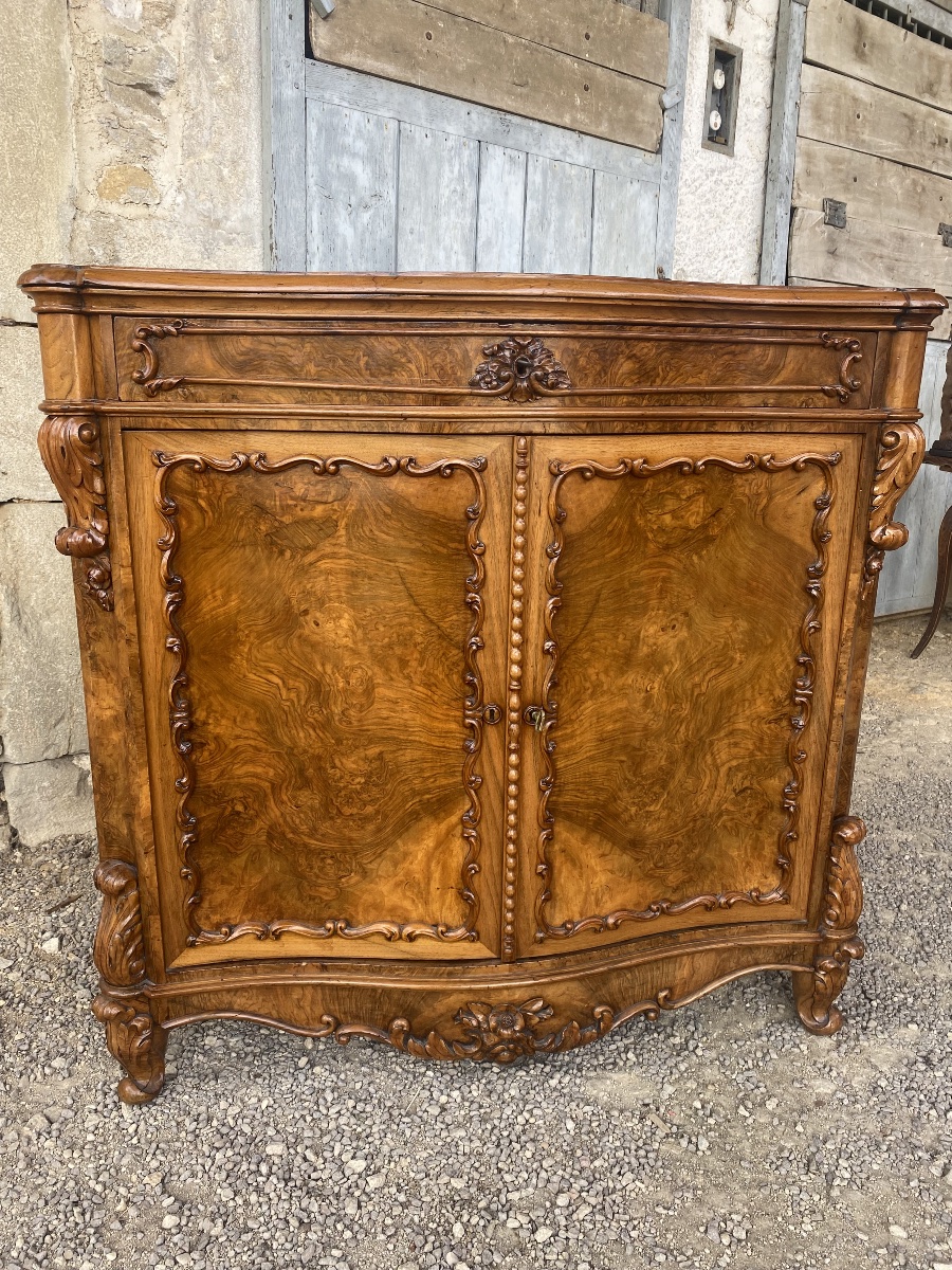 Napoleon III Sideboard In Walnut 