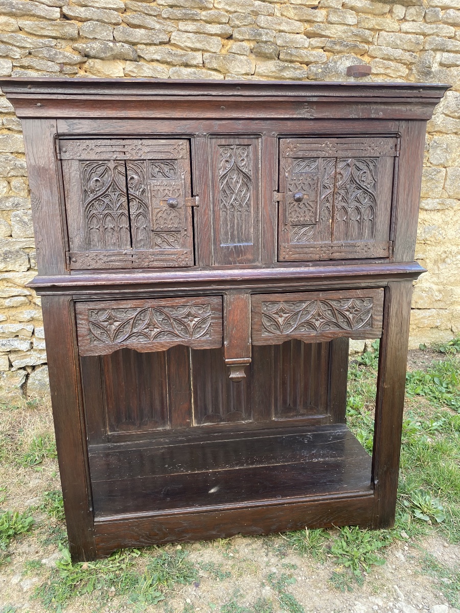 Dressoir gothique XVI ème siècle -photo-2