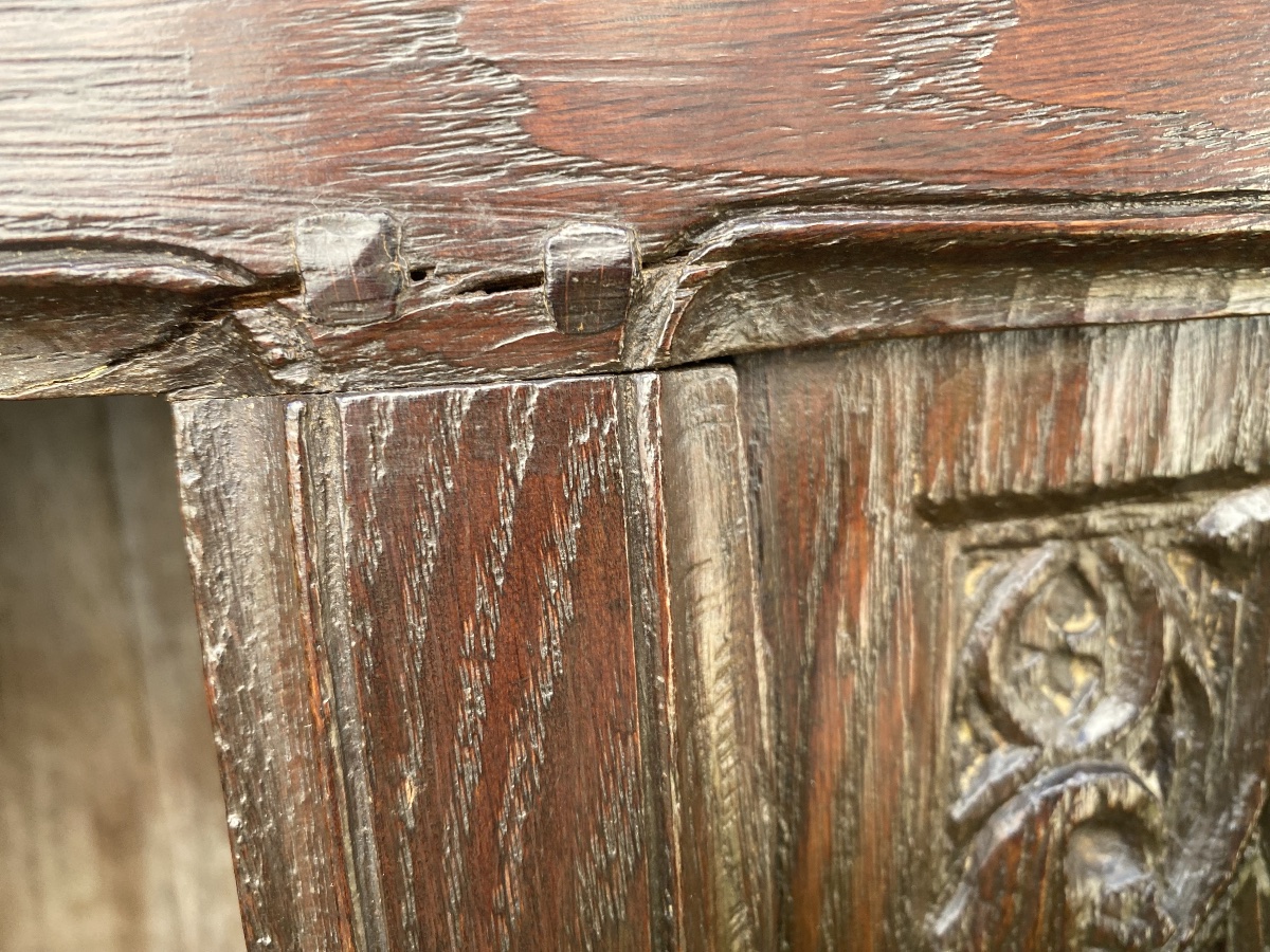 Dressoir gothique XVI ème siècle -photo-2