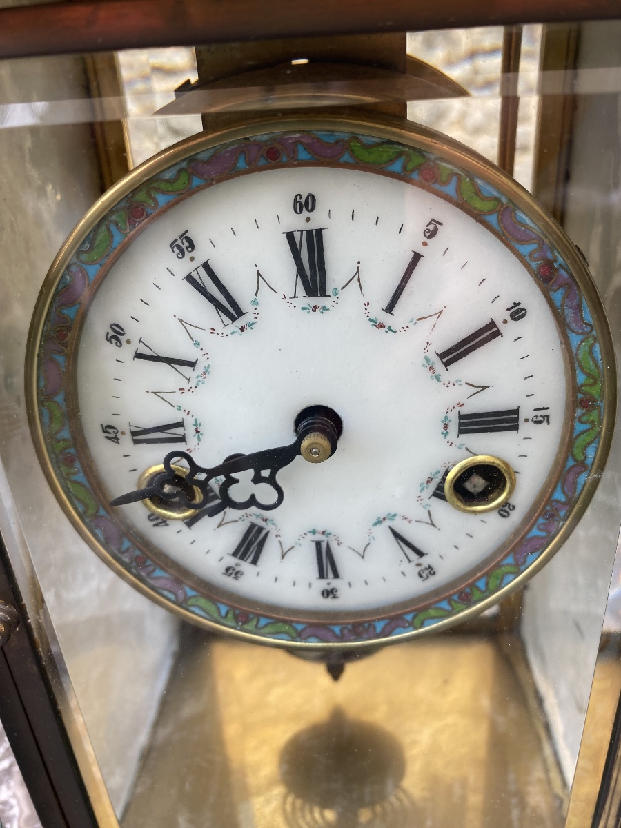 Cloisonné-enameled Clock -photo-4