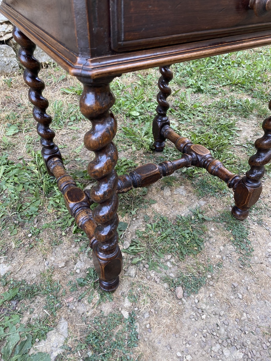 Petite table d’époque Louis XIII-photo-6