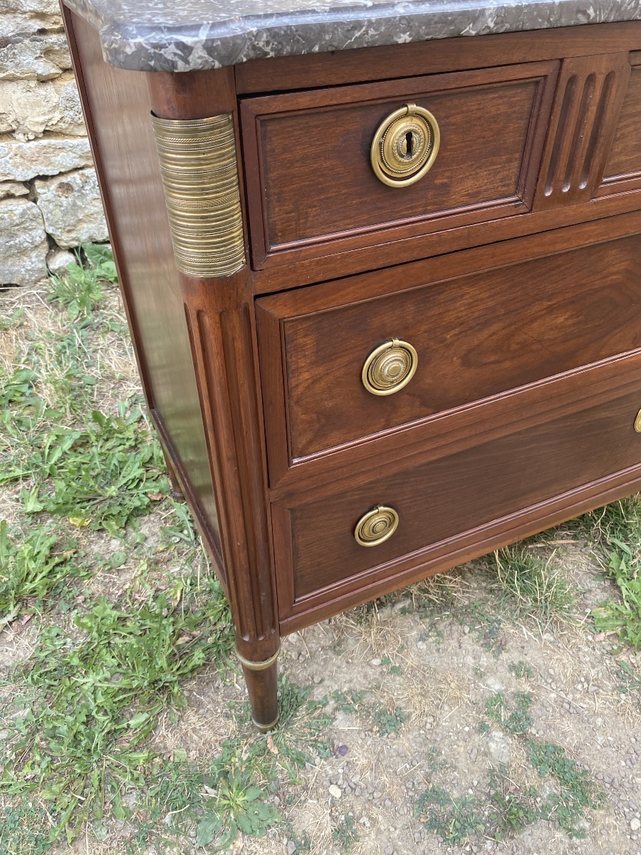 Commode Louis XVI à secrets -photo-2