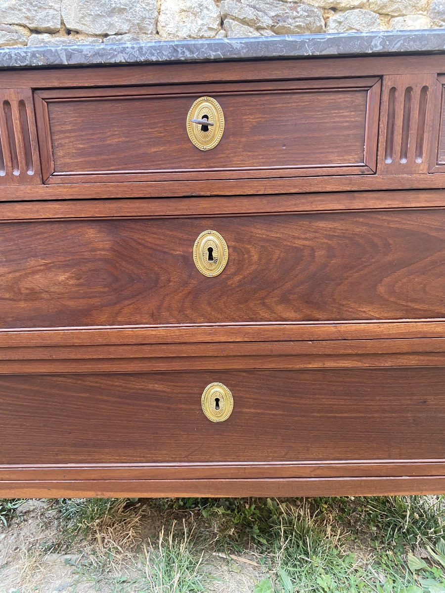Commode Louis XVI à secrets -photo-4