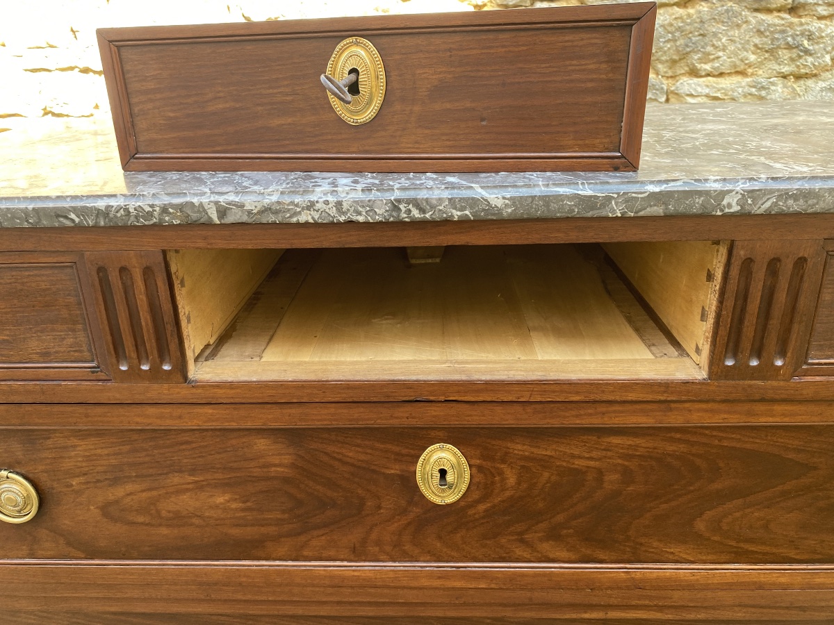 Commode Louis XVI à secrets -photo-6