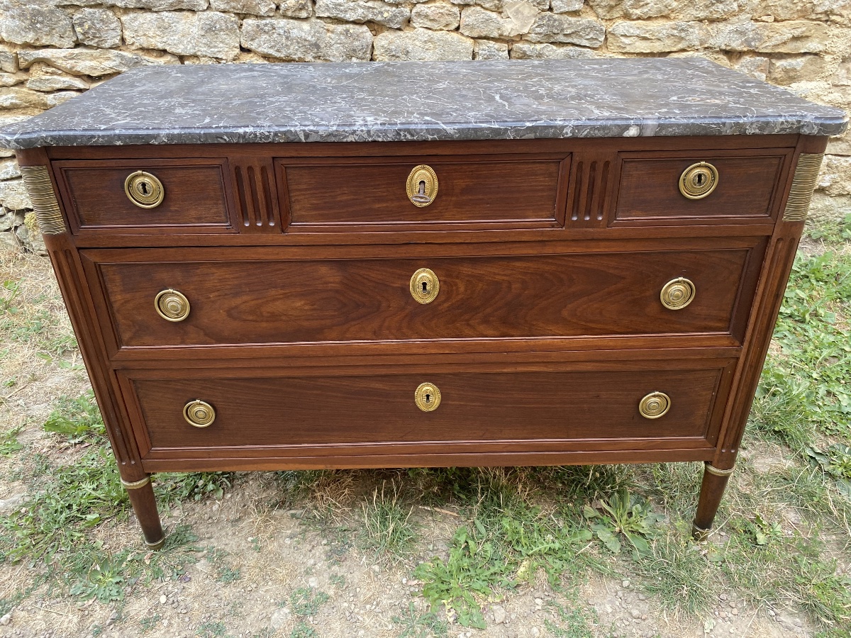 Commode Louis XVI à secrets 