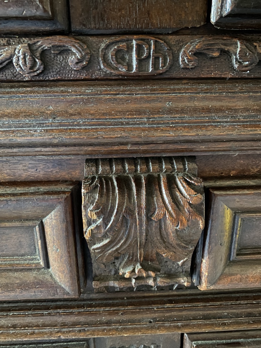 Renaissance-style Oak Sideboard -photo-1