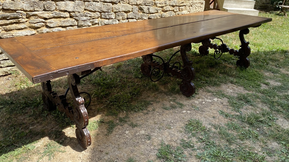 Grande table monastère style Renaissance -photo-1