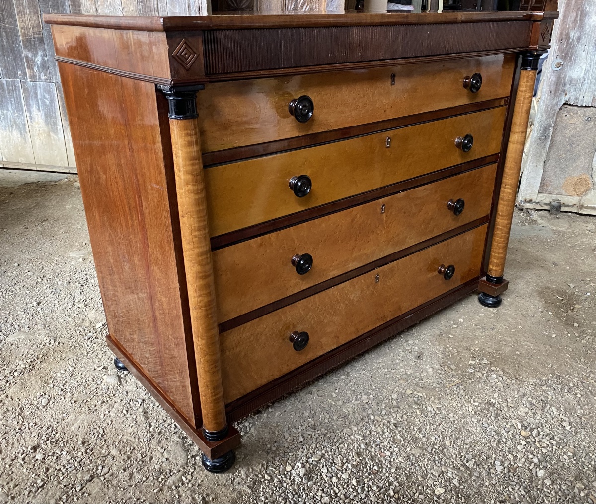 Commode Biedermeier 