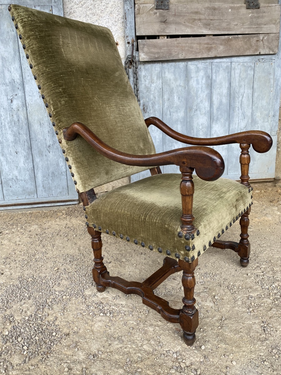 17th-century Louis XIV Armchair 