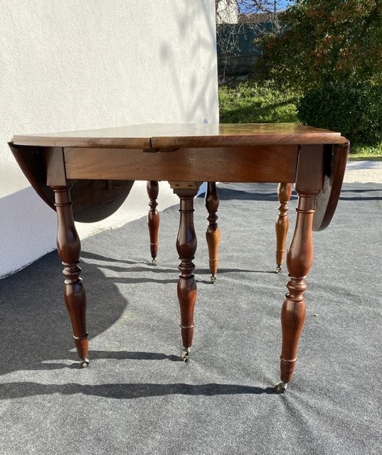 6 Mahogany Legs Table-photo-2