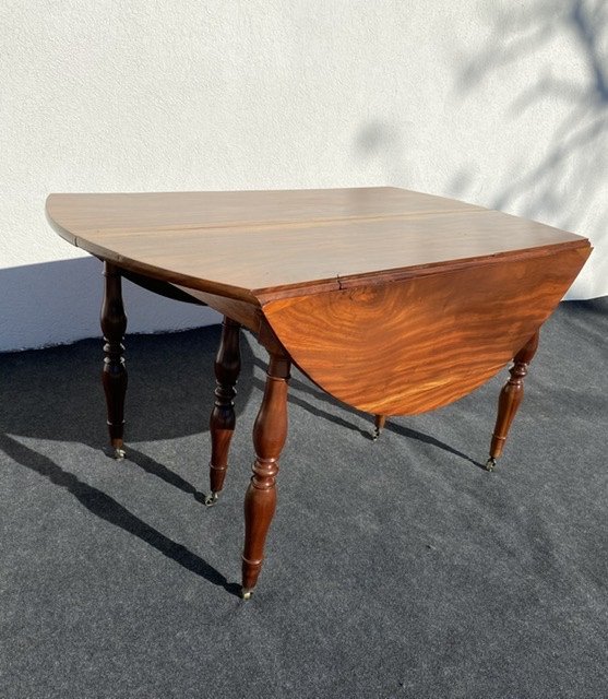 6 Mahogany Legs Table-photo-6