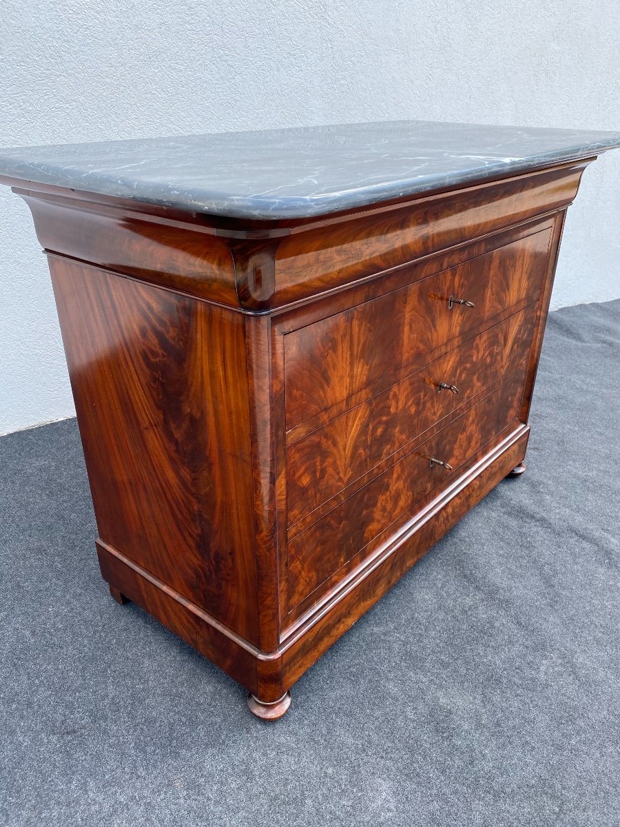 Commode Louis Philippe En Acajou -photo-8