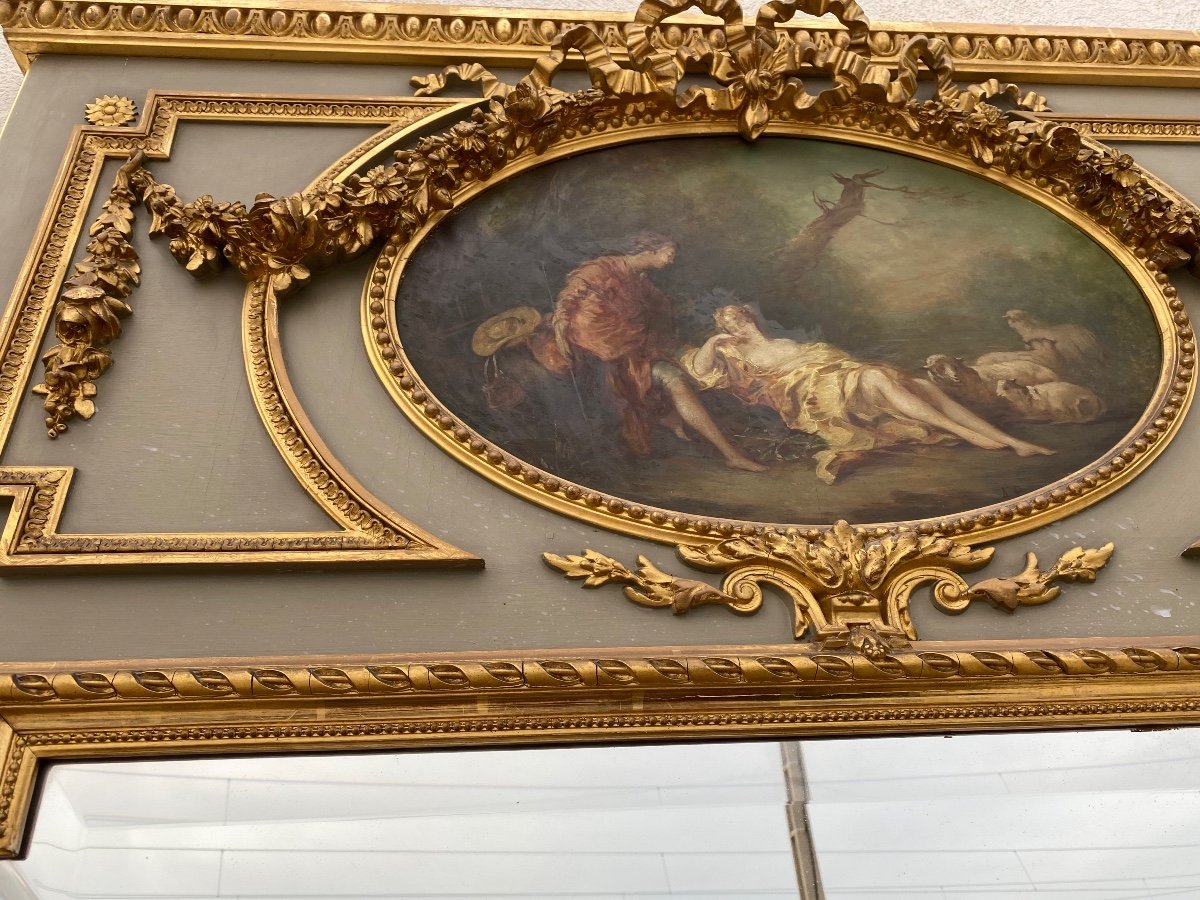 Trumeau Louis XVI -photo-3