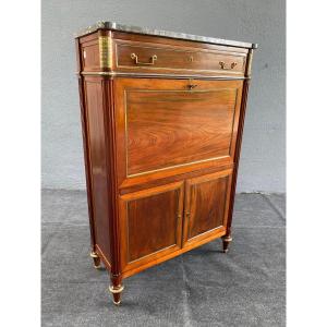 Louis XVI Mahogany Secretary