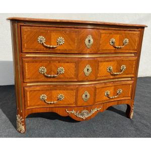 Commode Louis XIV En Marqueterie 