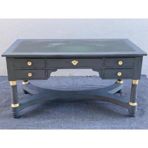 Empire Desk In Patinated Wood