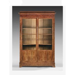 Large Mahogany Bookcase 