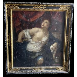 Lucrèce, école italienne vers 1630