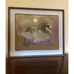 SAMA. Huile sur toile 